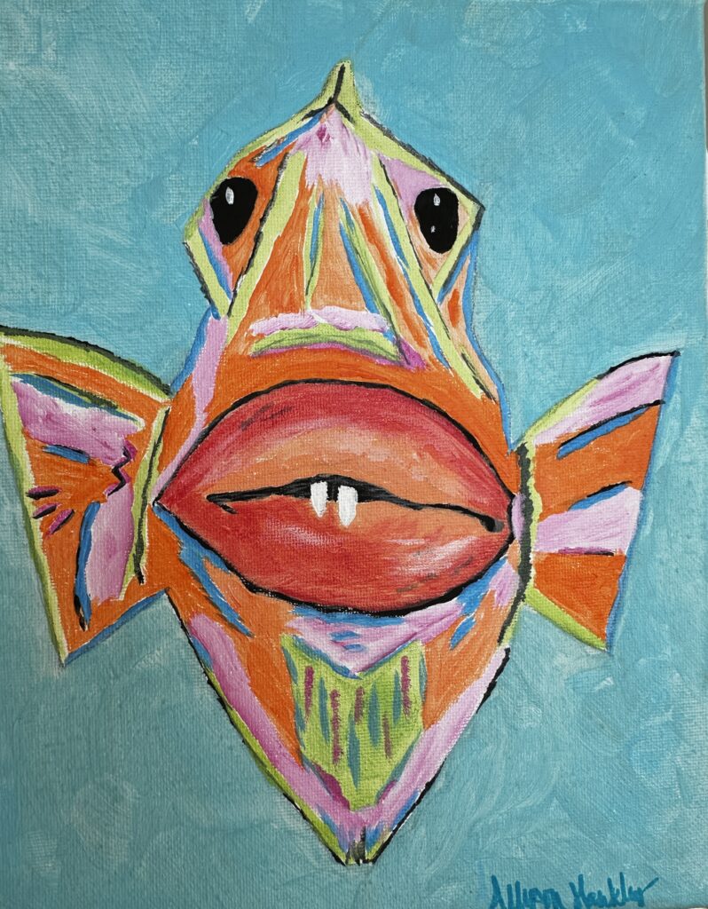 PEARLS AND CLAWS-RAINBOW FIN