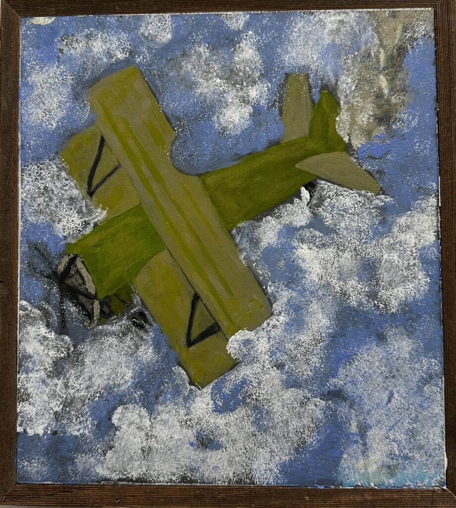 FLIGHT PATH-CLOUDY LANDING