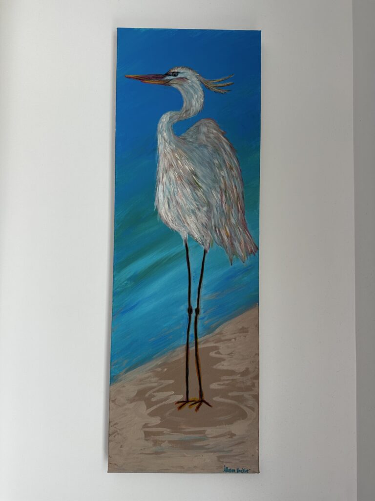 BORN TO FLY-BLUE HERON