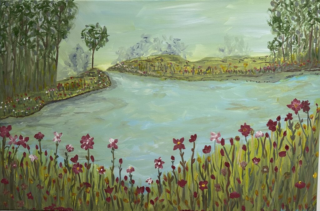 THE QUIET WILDERNESS-WHERE THE WILDFLOWERS LEAN